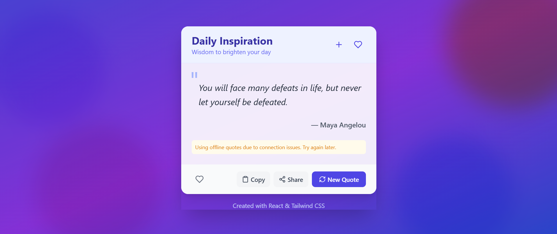 AI Quote Generator